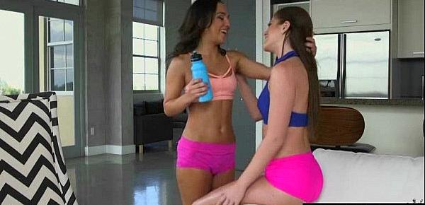  (Stacey Levine & Amara Romani) Superb Horny Lesbians Have Fun In Front Of Cam mov-26